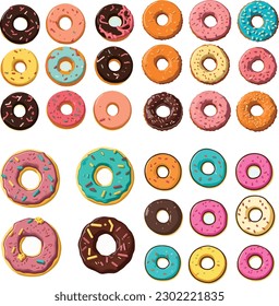 Donut vector art for use