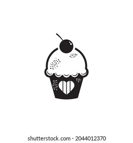 Donut Vector icon design illustration Template