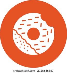 Ilustração de design de ícone de vetor de rosca