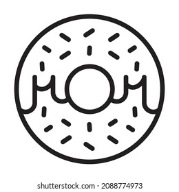 Donut  Vector Icon  Which Can Easily Modify Or Edit 

