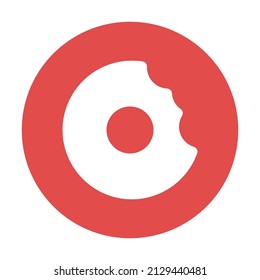 Donut Vector icon which is suitable for commercial work and easily modify or edit it

