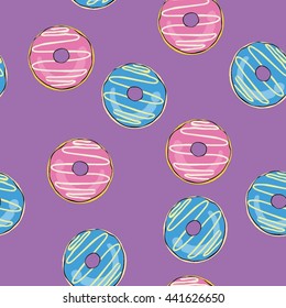 donut - vector illustration