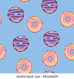 donut - vector illustration
