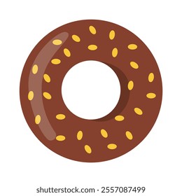 Donut  Vector Illustration. Good for for Restaurant Branding.