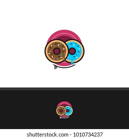 donut vector illustration for your company logo or element of your great project