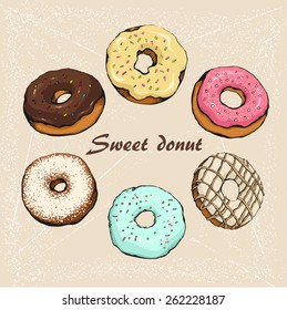 donut vector sketch