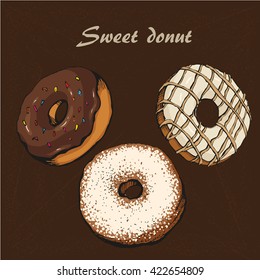 donut vector sketch