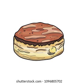 Donut vector.(hand draw style)
