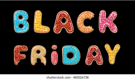 Donuts black Friday