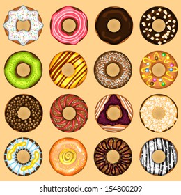 Donuts Collection Set