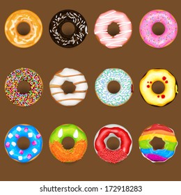 Donuts Collection Set