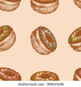 Donuts With Colored Sugar