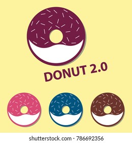Donuts - Colorful Vector Set