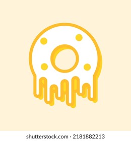 Donuts Food Icon Pack Vector Illustration