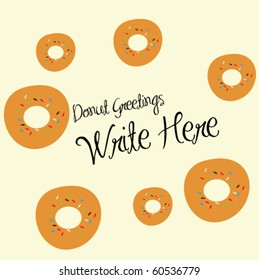 Donuts greeting 5