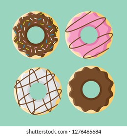 Donuts icon illustration