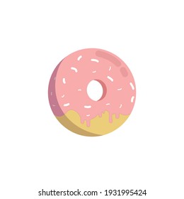 Donuts icon. Illustration isolated on white background.