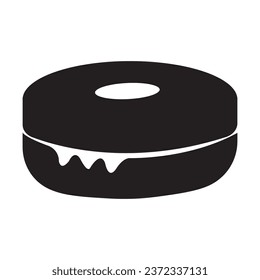 donuts icon logo vector design template