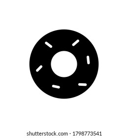 Donuts icon vector design templates isolated on white background