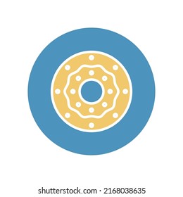 Donuts Isolated Vector icon which can easily modify or edit

