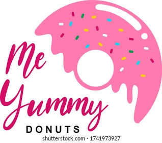 Donuts logo for bussines, logo donat