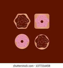donuts logo design