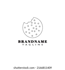 donuts logo icon flat design template modern vector illustration