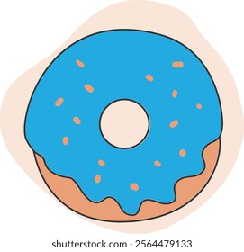 donuts, donuts look very delicious with attractive colors