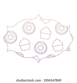 donuts and muffins pattern