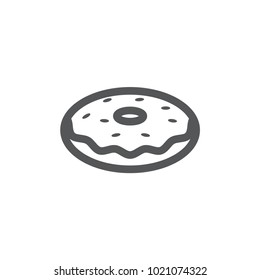 donuts outline icon