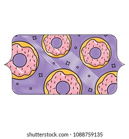 Donuts pattern design