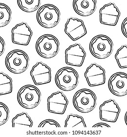 Donuts pattern design