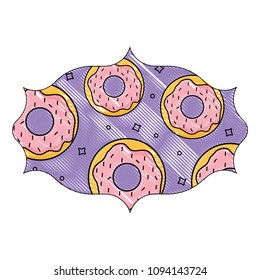 Donuts pattern design