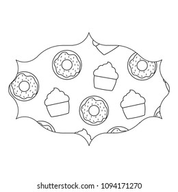 Donuts pattern design