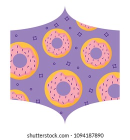 Donuts pattern design