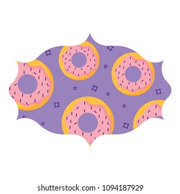 Donuts pattern design
