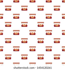 Donuts pattern seamless vector repeat for any web design