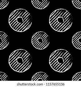 Donuts seamless pattern