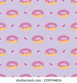 donuts seamless pattern