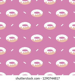 donuts seamless pattern