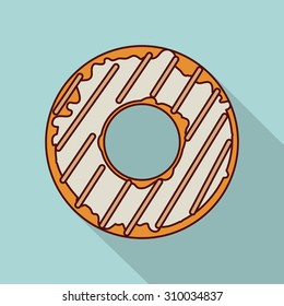 Donuts Shop digital design, vector illustration eps 10