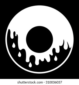 Donuts Shop digital design, vector illustration eps 10