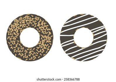 donuts simple illustration