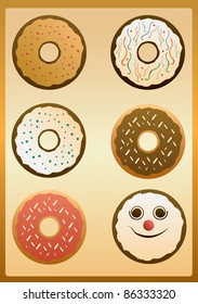 donuts with six tastes funny
