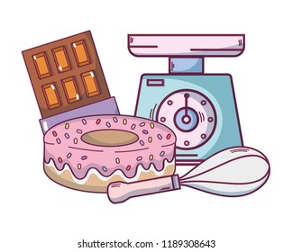 Donuts sweet food