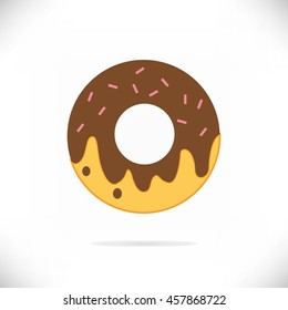 Donuts vector icon illustration