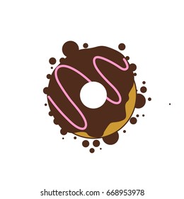 donuts vector illustration