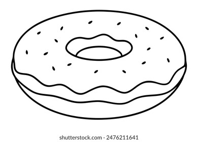 donuts  Vector Illustration for Graphic Design Projects
