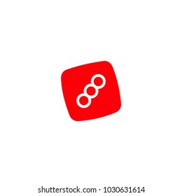 doo, boo, opo, odo, pod, bog, boq, ooo, dop, SS, SOS, GOD, GOS letter logo. red shape logo. initial logo design