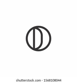 DO,OD design for logo, icon